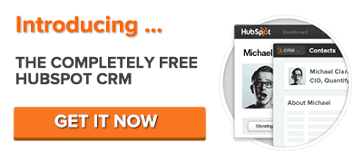get the free HubSpot CRM