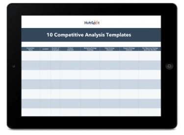 competitive-analysis-templates